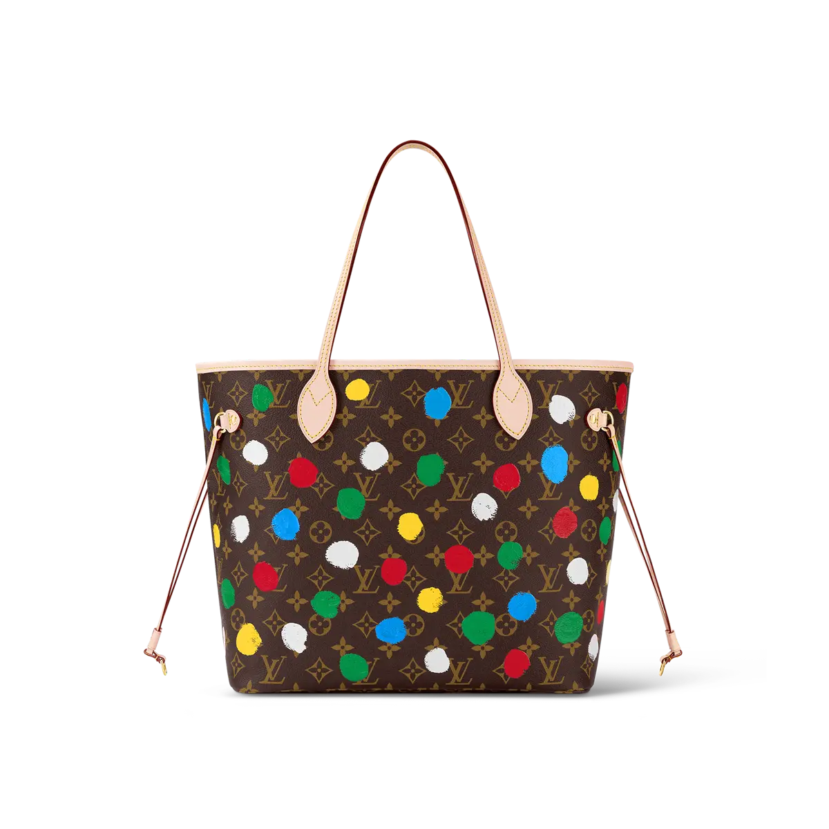 x Yayoi Kusama LV X YK NEVERFULL MM M46381