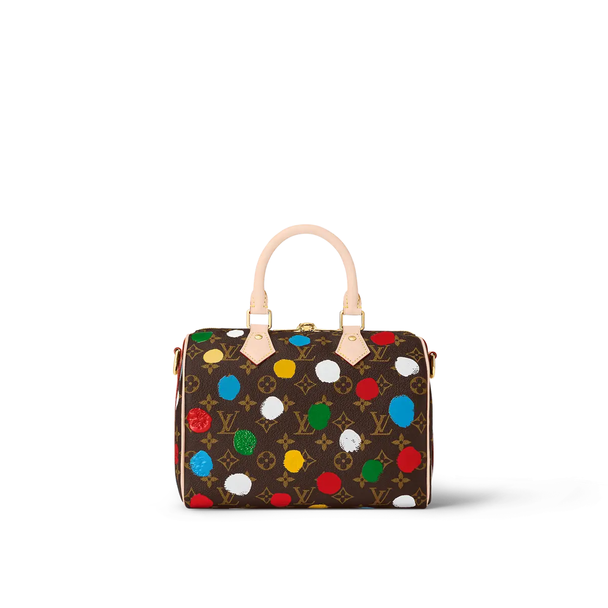 x Yayoi Kusama LV X YK SPEEDY BANDOULIeRE 25 M46433